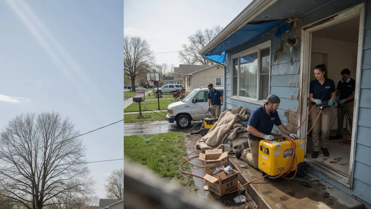 Basement Flood Cleanup in Green Bay, VA near me
